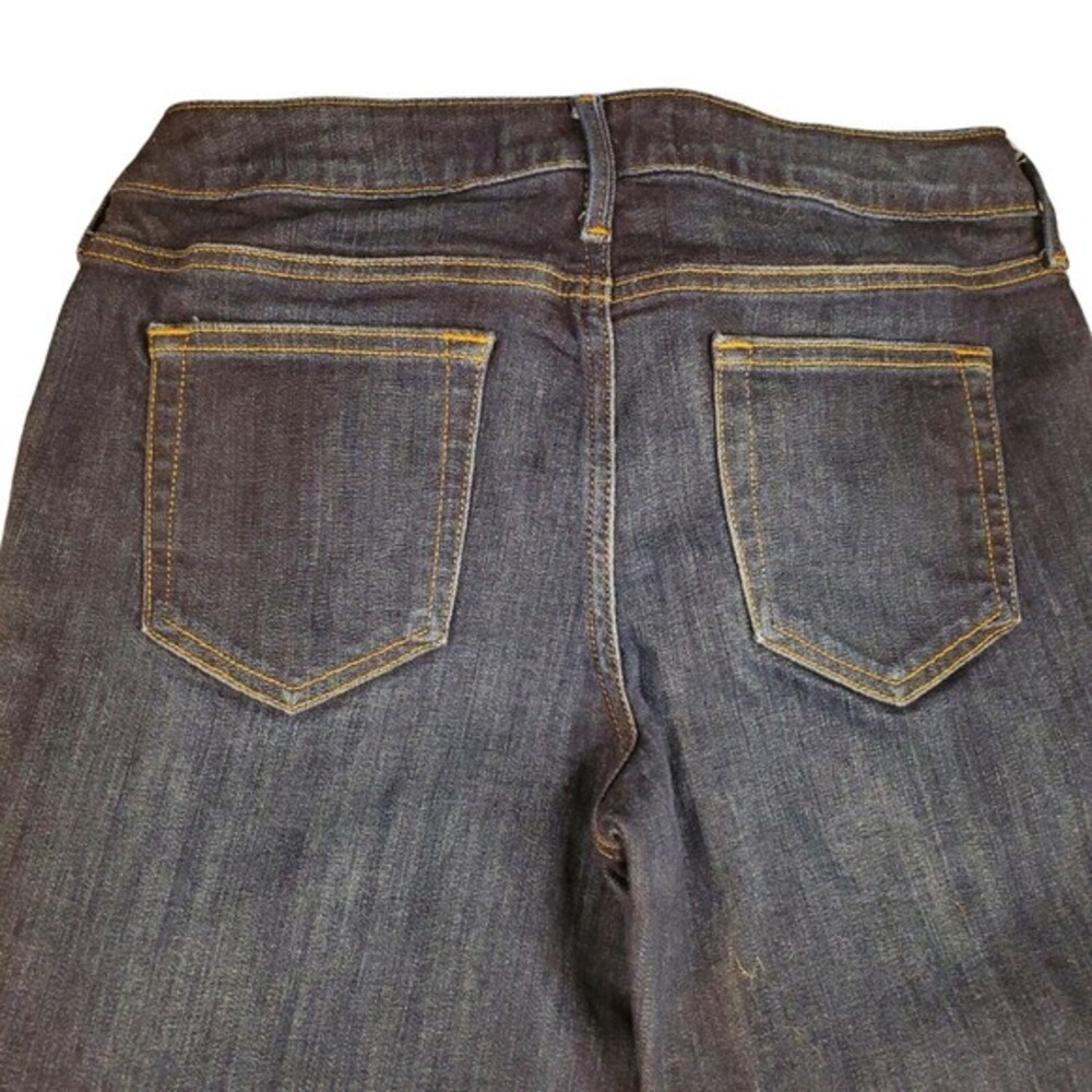 Maurices 29 Skinny‎ Ankle Raw Hem Fringe Dark Wash Stretch Denim Jeans - Picture 5 of 11